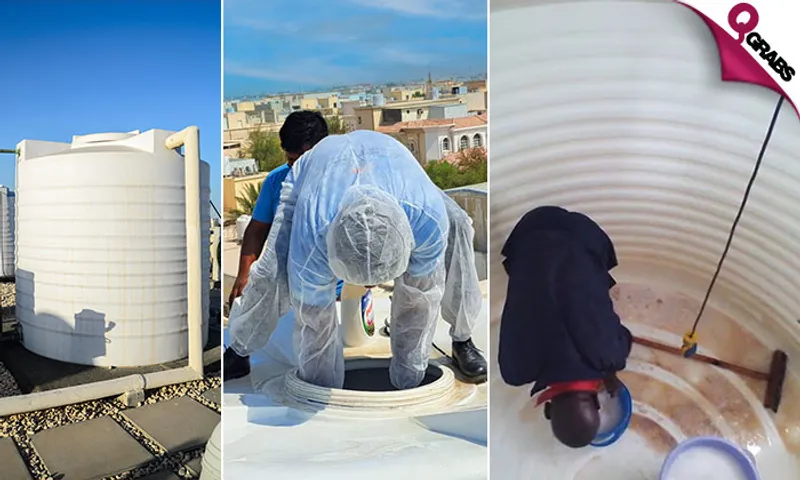 Water Tank Cleaning Service!